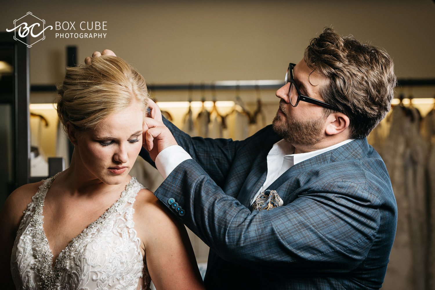 Edmonton Bridal Stylist Tyrel Abbott Edmonton Wedding Photographers